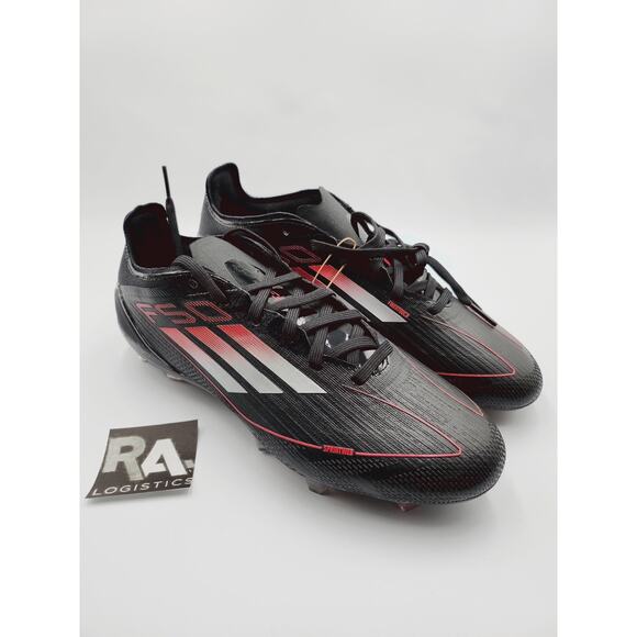 Sz 7.5 Mens Adidas F50 Pro FG (IE1287) Stealth Victory Core Black Iron Metal main image 7